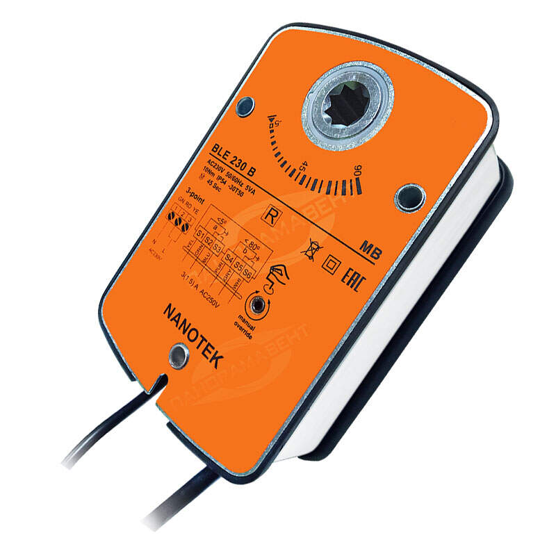 ЭЛЕКТРОПРИВОД НАНОТЕК BLE 24 B (15 НМ)