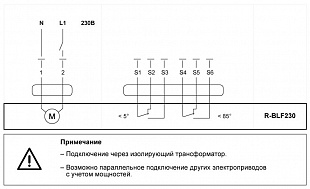 Электропривод R-BLF230